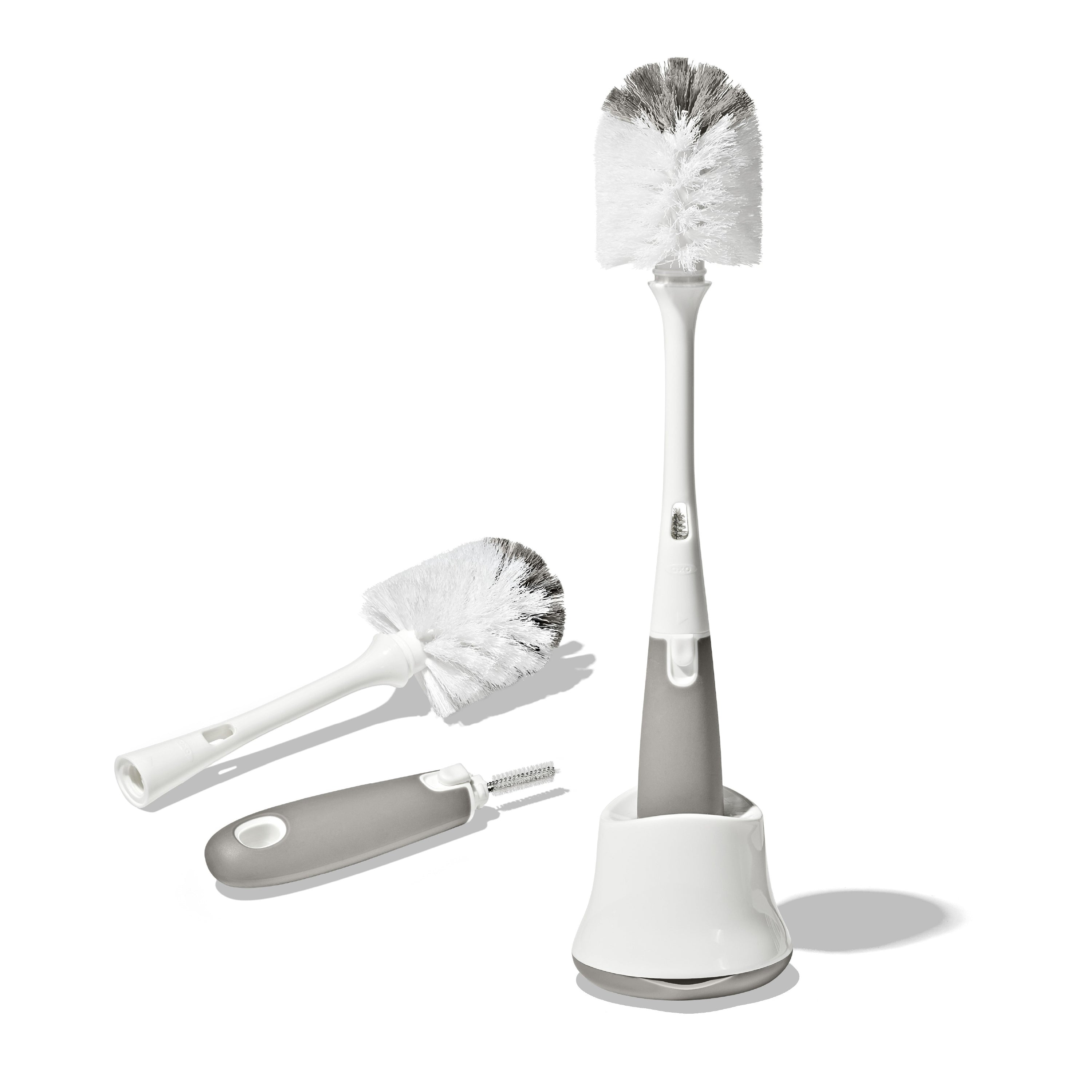 OXO Tot Bottle Brush Bundle Set (Pebble)