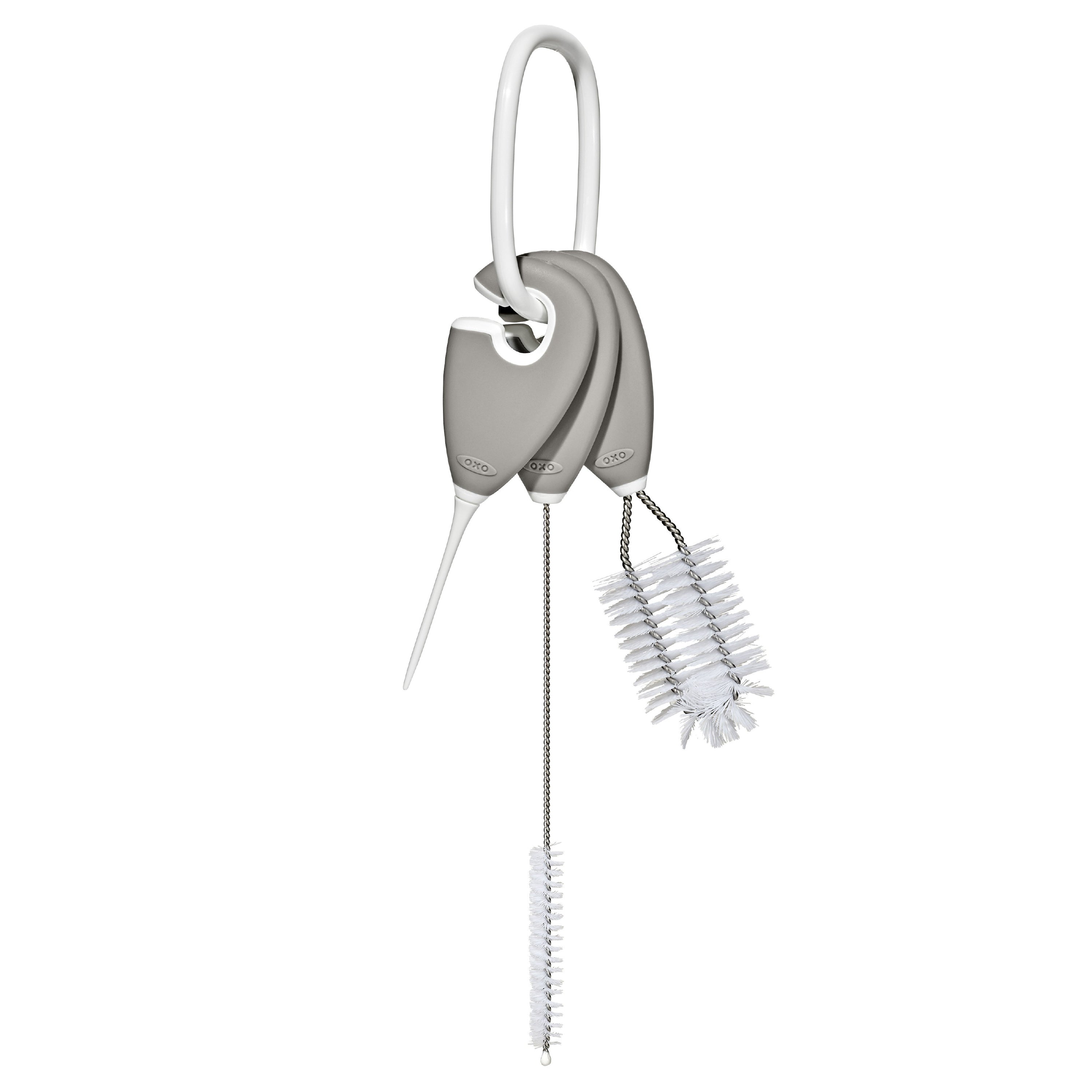 OXO Tot Straw & Sippy Cup Cleaning Set (Pebble)
