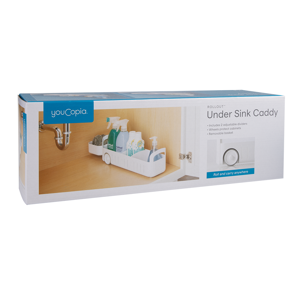 Youcopia Rollout Under Sink Caddy 12.7 X 41.7 X 13.5Cm
