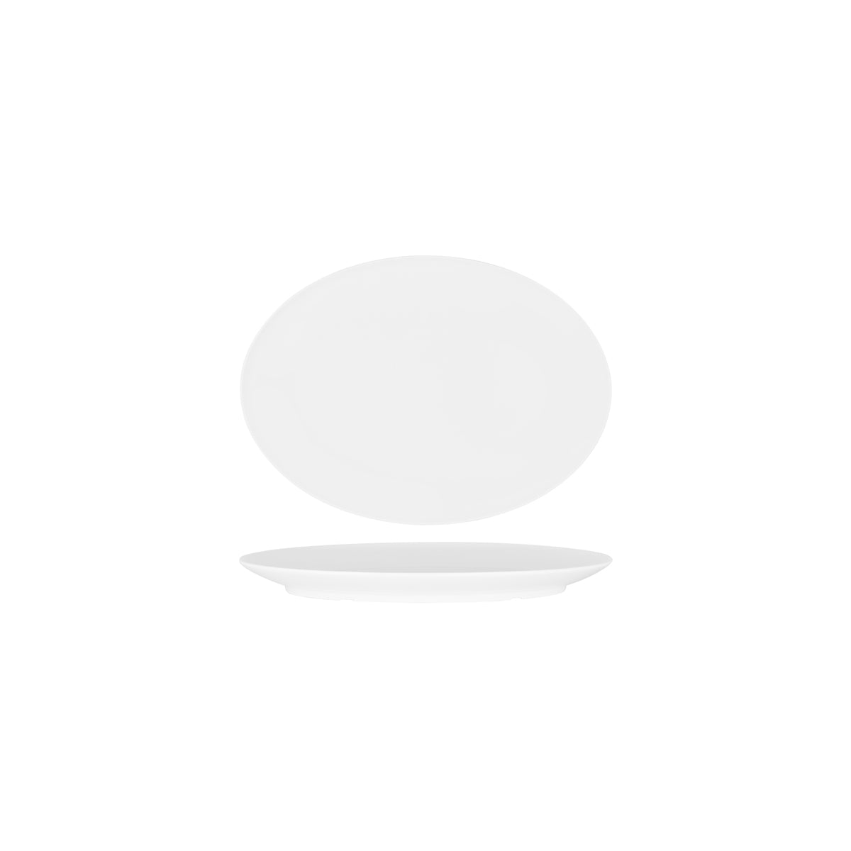 Superware White Oval Coupe Platter 200x140mm