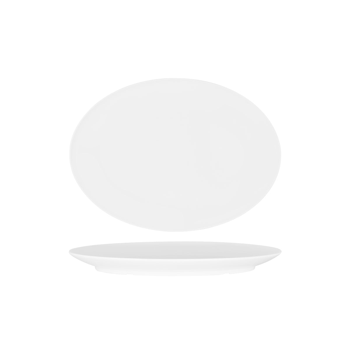 Superware White Oval Coupe Platter 300x220mm