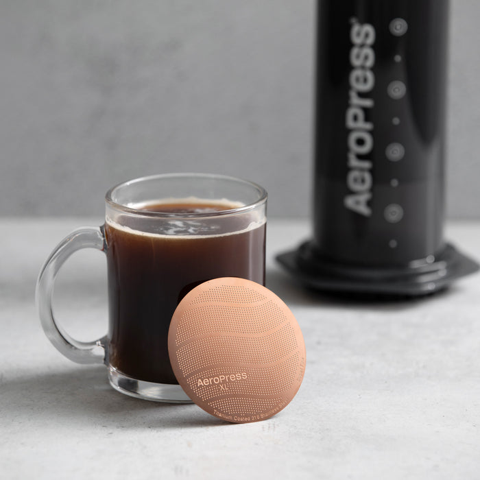 AeroPress XL Gold Tone Metal Filter Super Fine (7.4cm)