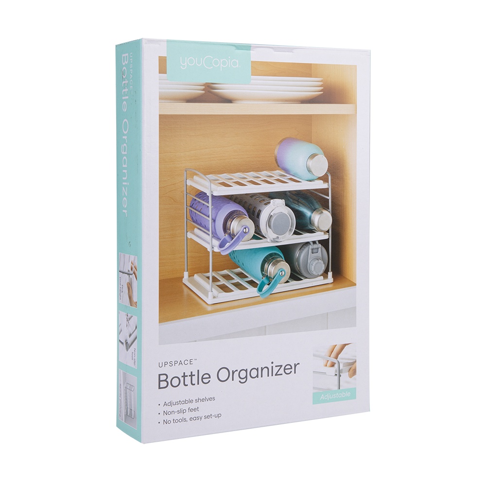 Youcopia Upspace 3-Shelf Bottle Organiser