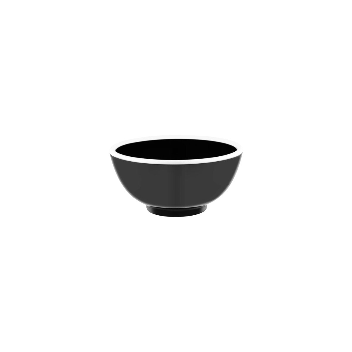 JAB Design Vintage Black & White Rim Round Bowl 150x70mm (710ml)