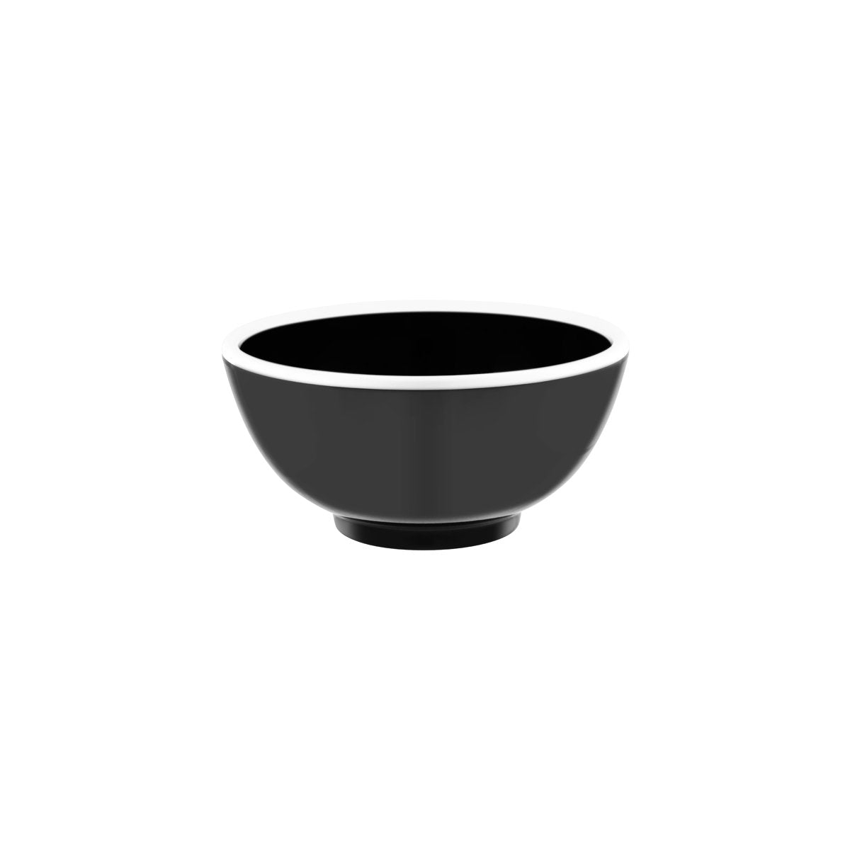 JAB Design Vintage Black & White Rim Round Bowl 175x80mm (1100ml)