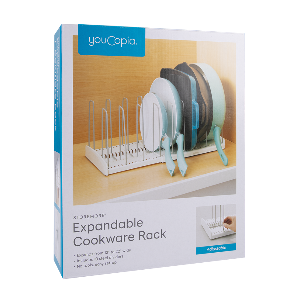 Youcopia Storemore Expandable Cookware Rack