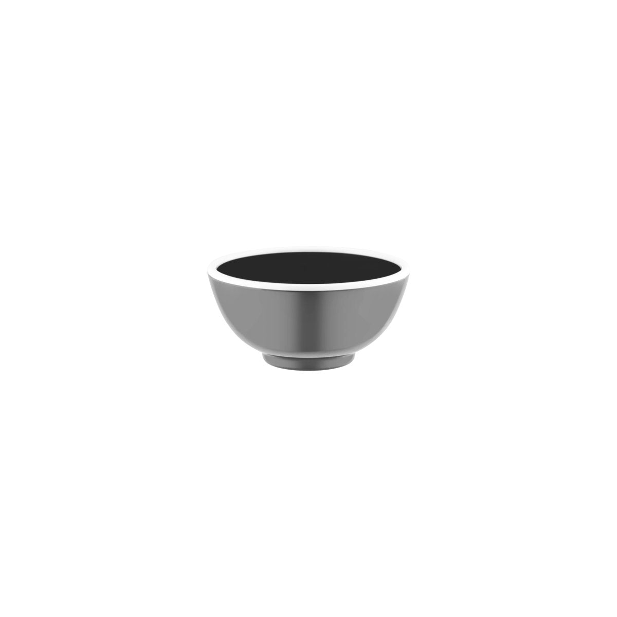 JAB Design Vintage Grey & White Rim Round Bowl 125x65mm (430ml)