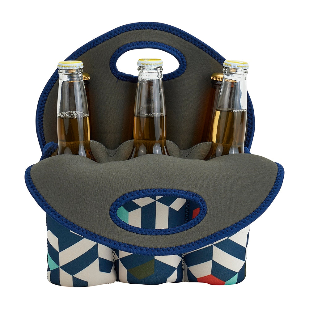Annabel Trends Neoprene Six Pack Carrier Geo