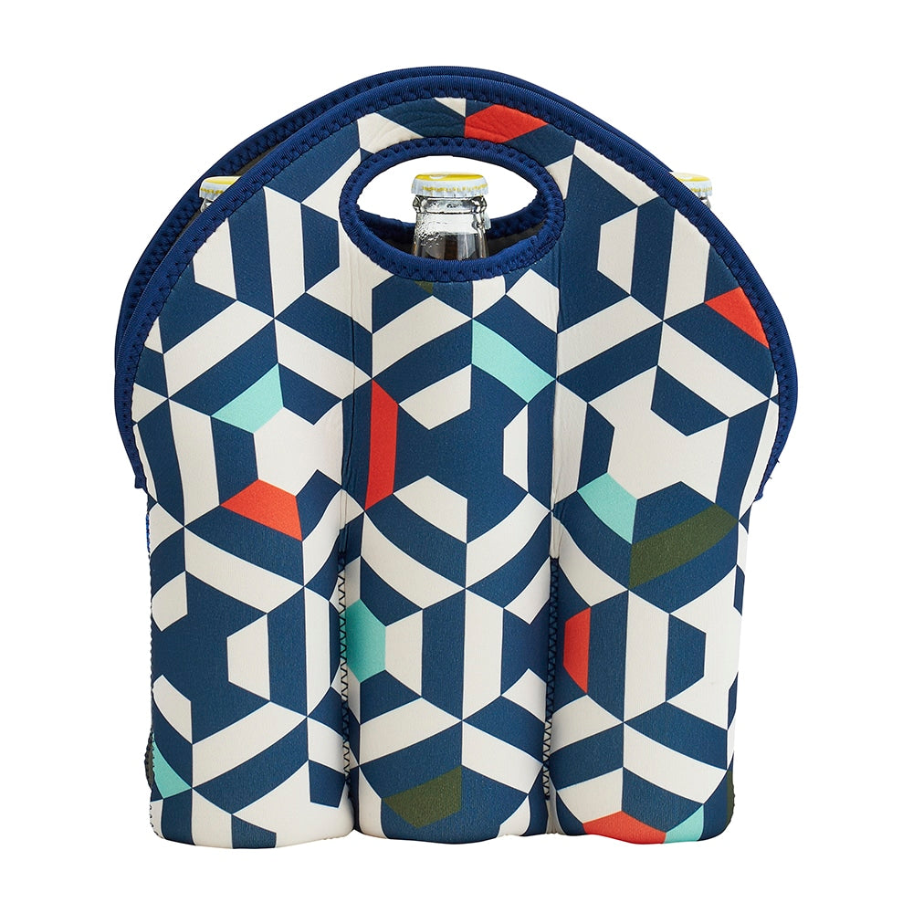 Annabel Trends Neoprene Six Pack Carrier Geo