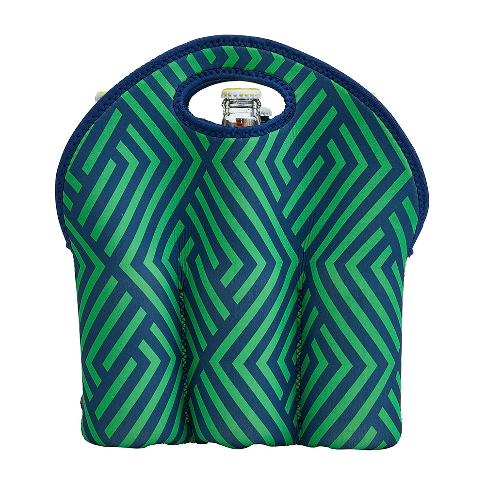 Annabel Trends Neoprene Six Pack Carrier Zig Zag