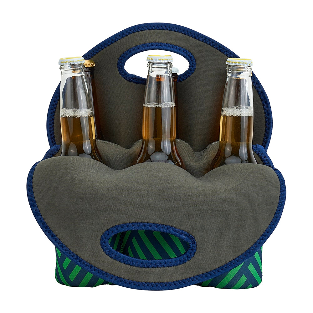 Annabel Trends Neoprene Six Pack Carrier Zig Zag