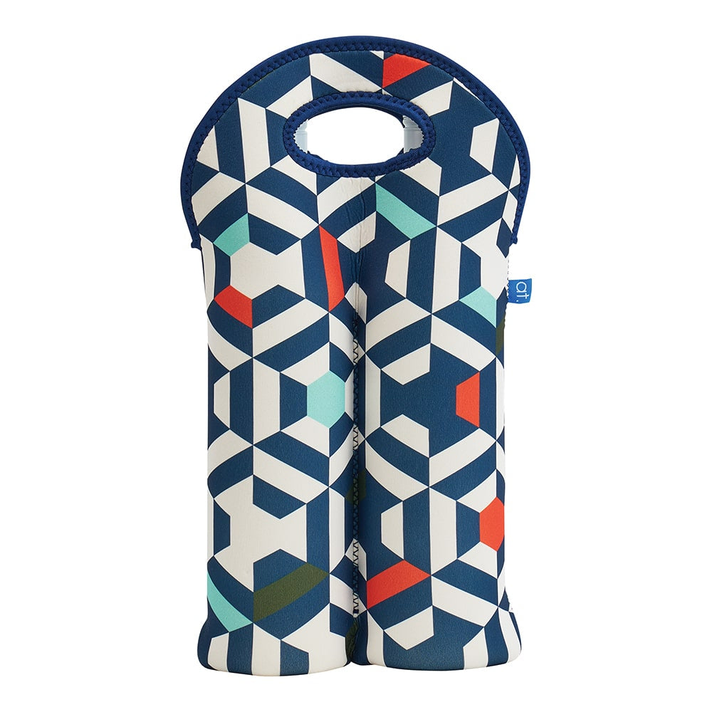 Annabel Trends Neoprene Double Bottle Bag Geo