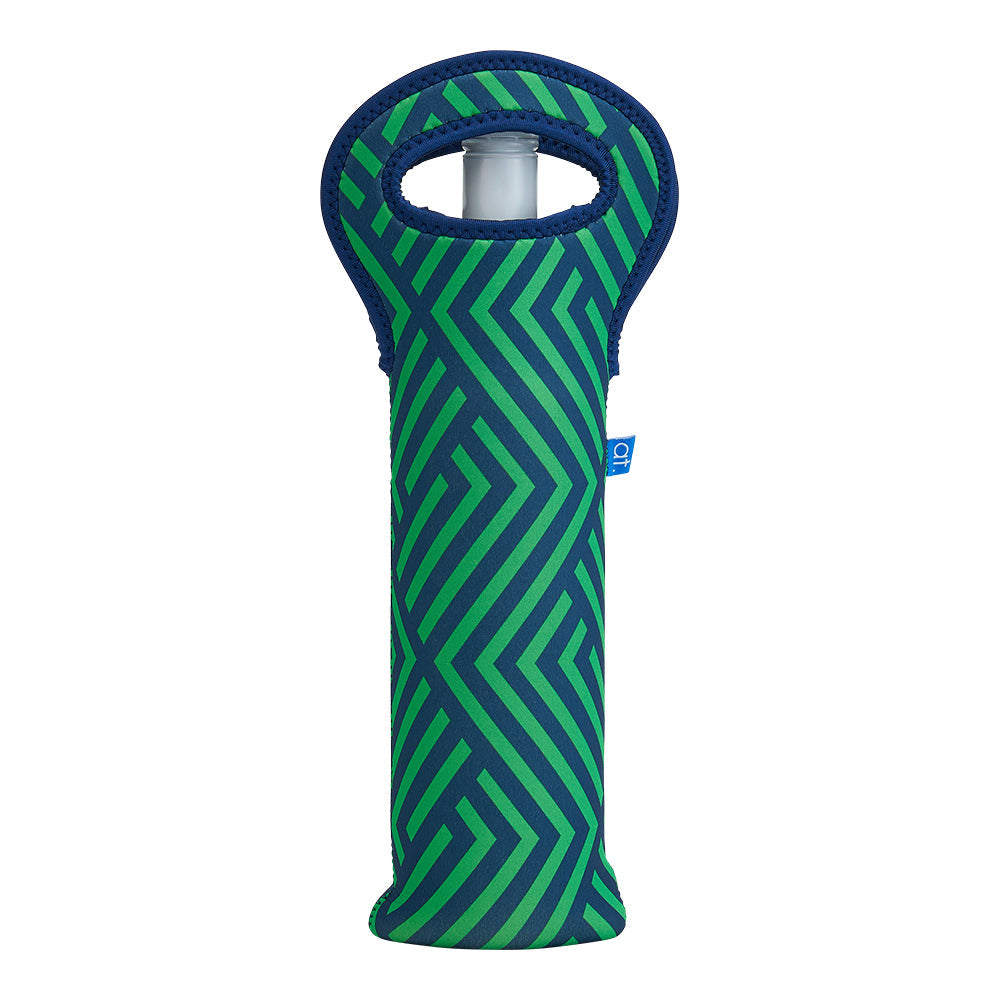 Annabel Trends Neoprene Single Bottle Bag Zig Zag