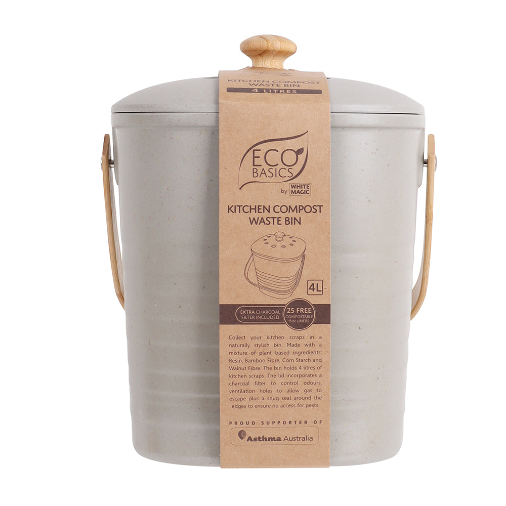 Eco Basics Compost Kitchen Waste Bin 4L