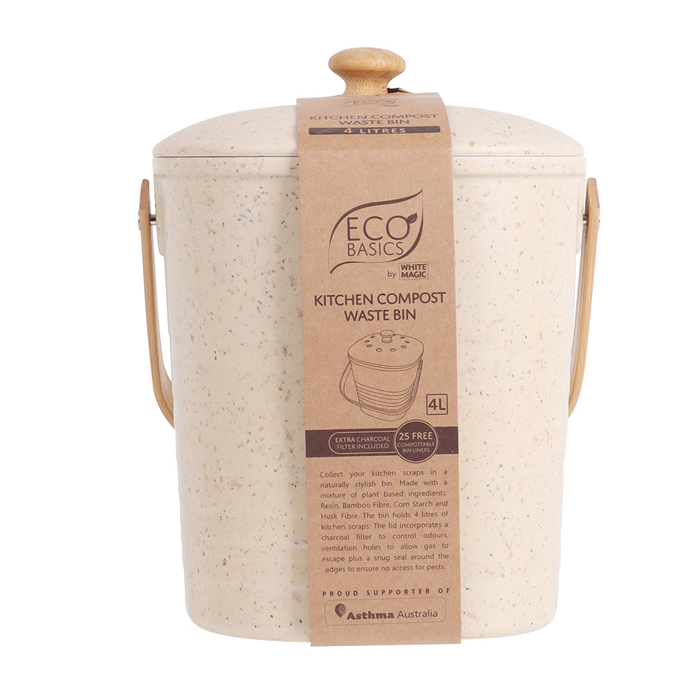 Eco Basics Compost Kitchen Waste Bin 4L