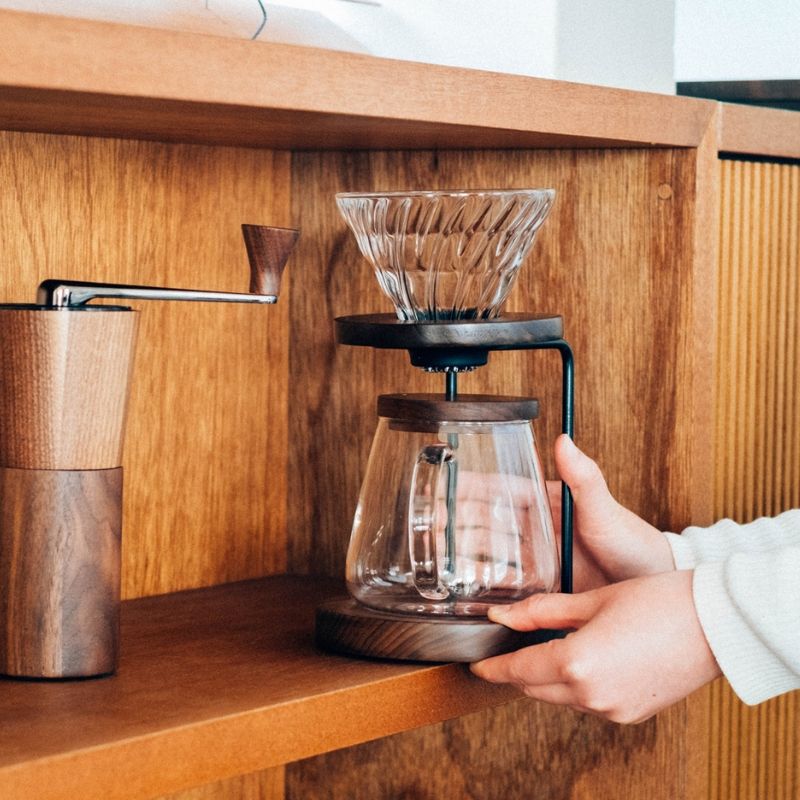 Hario Coffee Server 600ml - Walnut