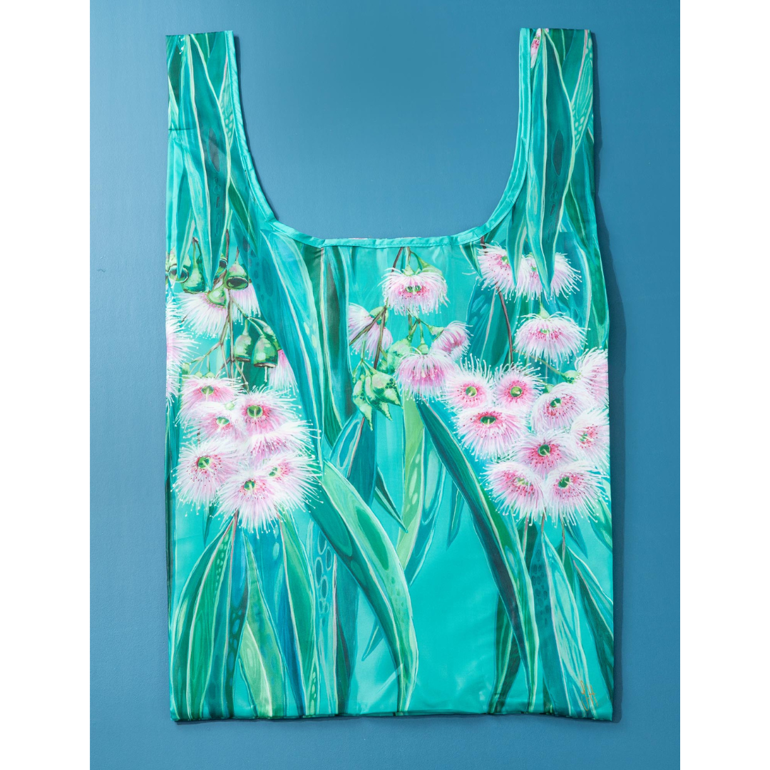 Ashdene Native Flora Flowering Gum RPET Shopping Bag