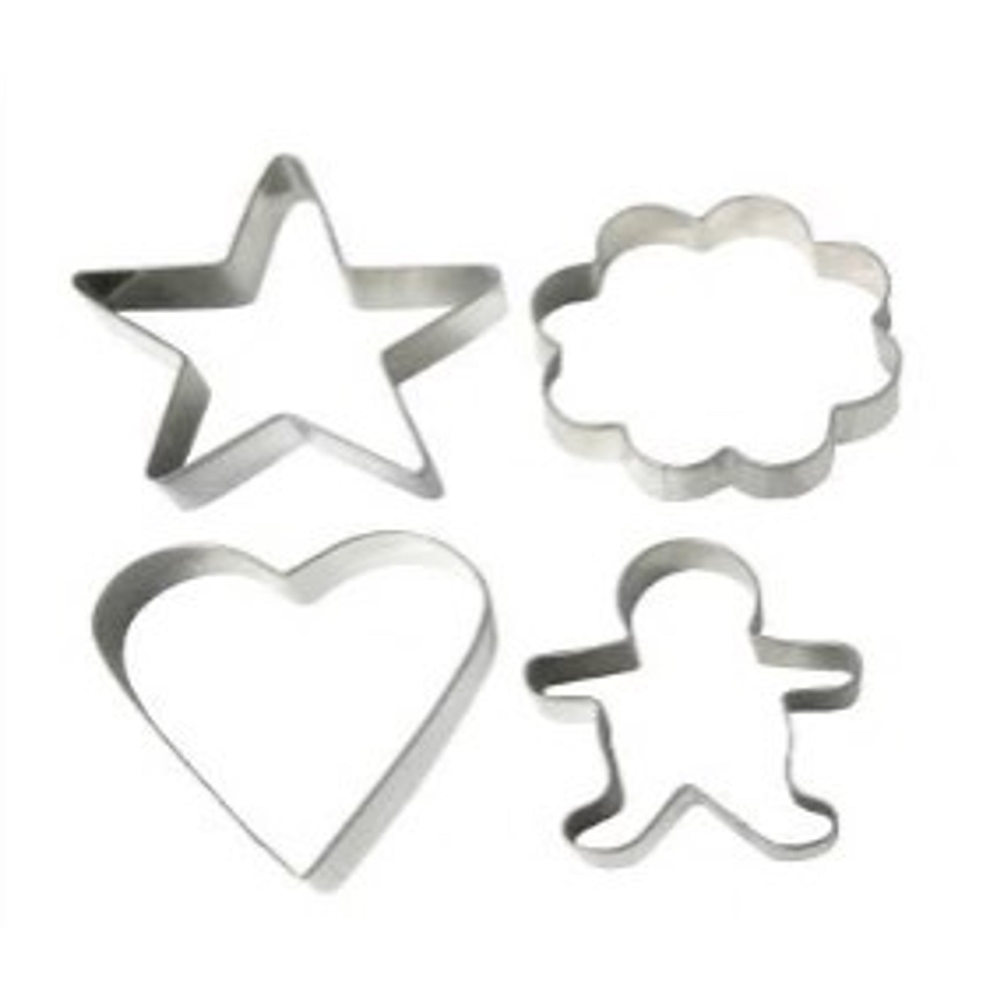 Incasa Cookie Press Set 4 Pack