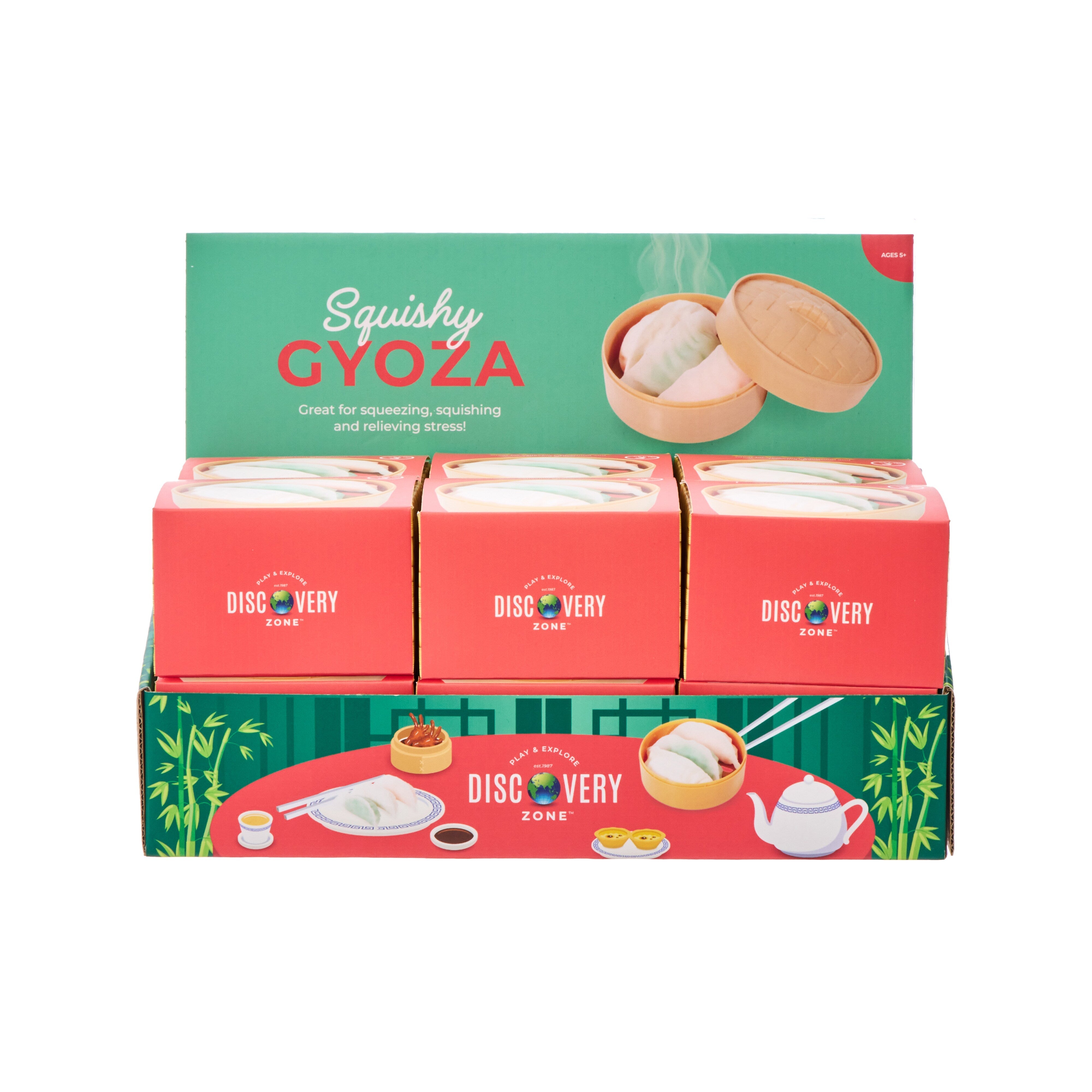 Discovery Zone Squishy Gyoza 3 Piece Set