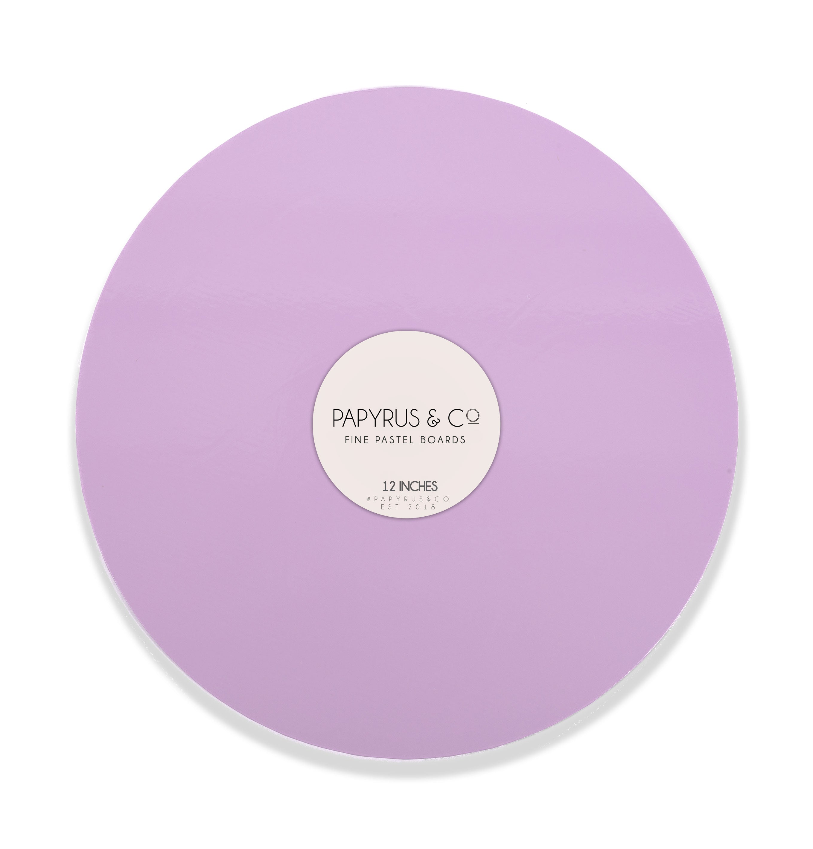 Papyrus Masonite Cake Board Round Pastel Lilac 12in