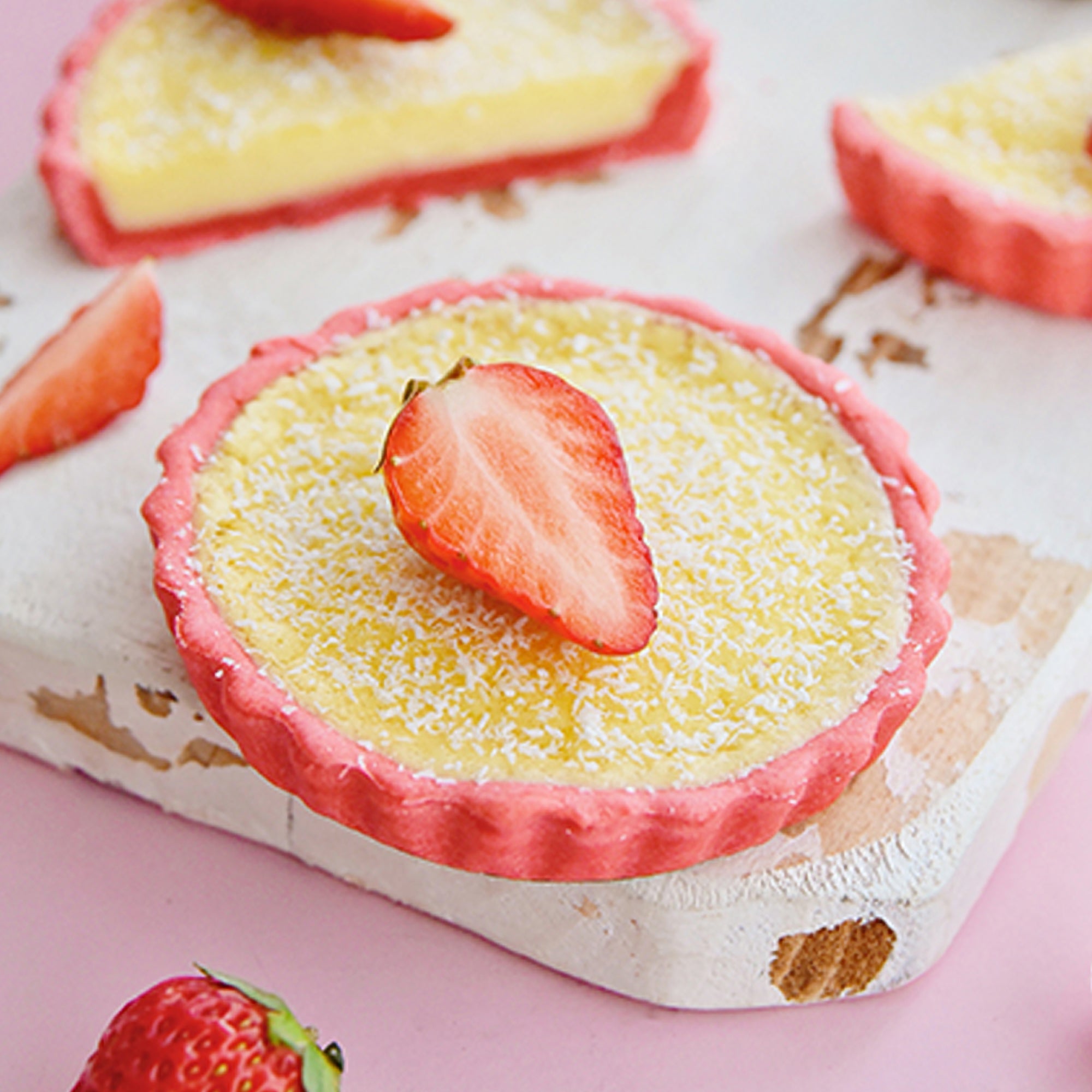 CHEFMADE Mini Round Tart Pan with Loose Base 10cm Set of 4 (WK9022-4)
