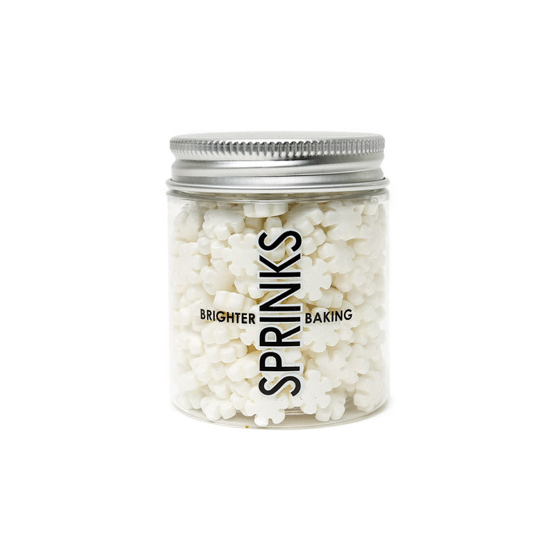 Sprinks White Snowflakes 60g