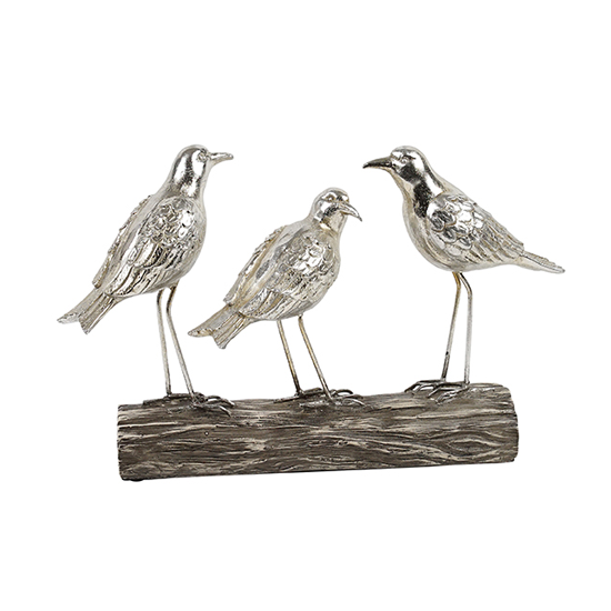 Pure Homewares Ospray Resin Triple Birds