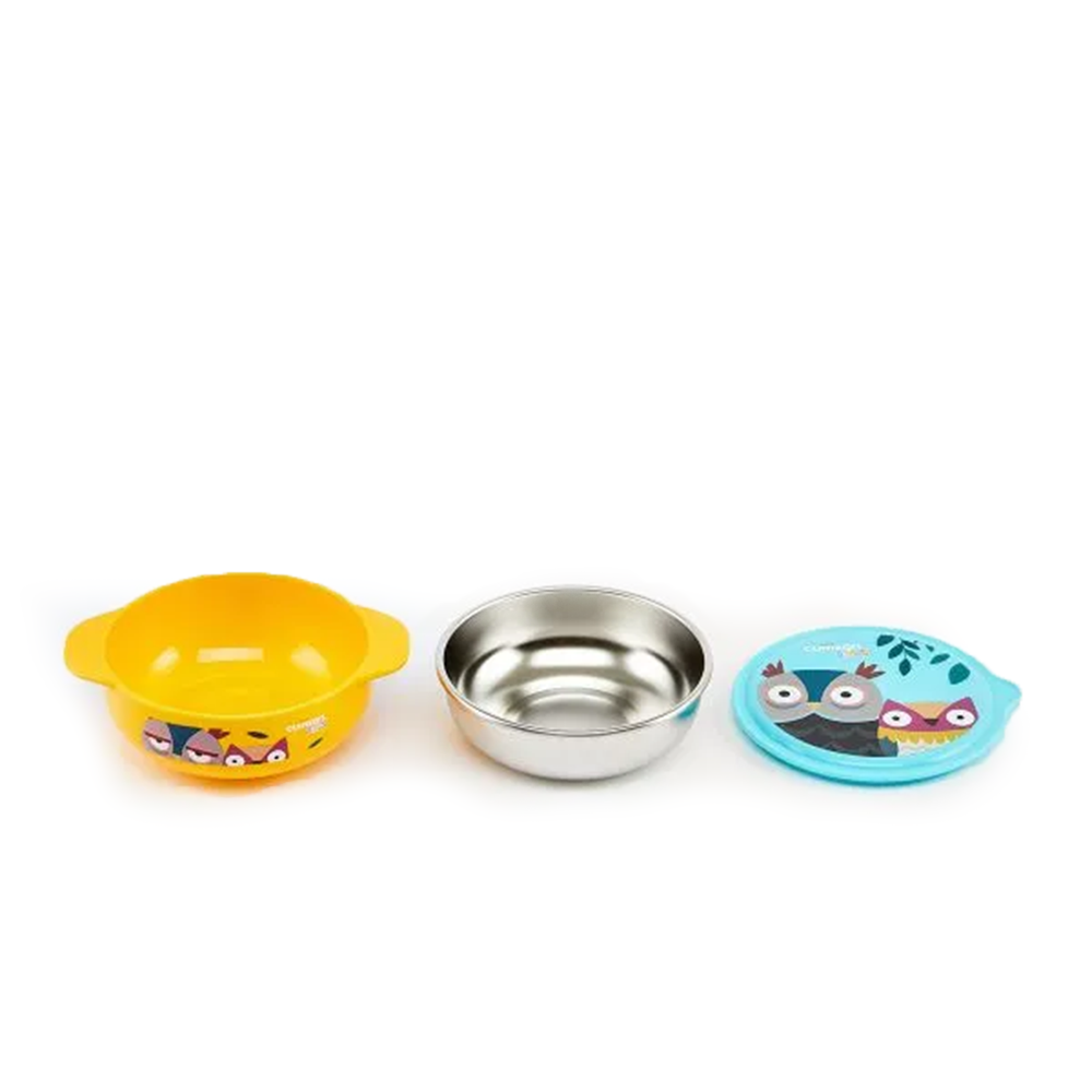 Cuitisan Infant Feeding Bowl 400ml Yellow