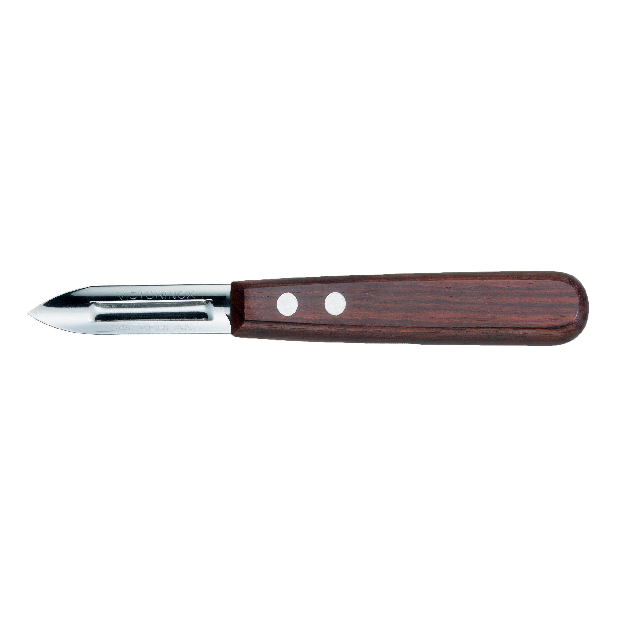 Victorinox Wood Potato Peeler, Double Edge