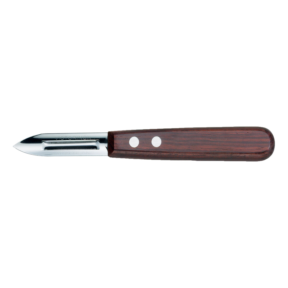 Victorinox Wood Potato Peeler Double Edge