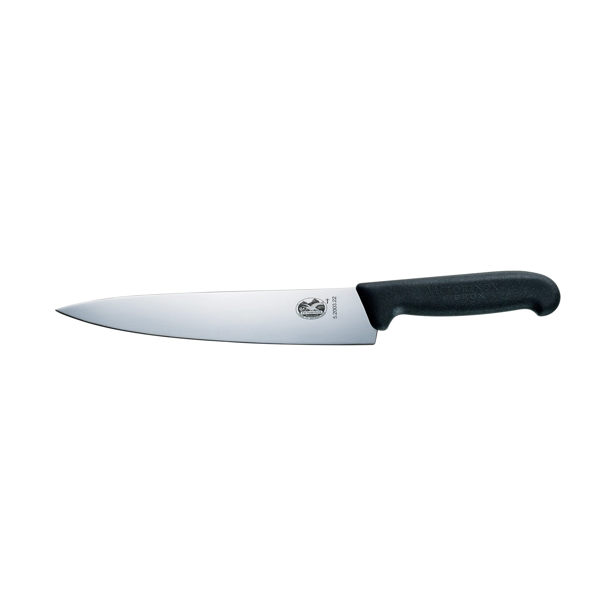 Victorinox Fibrox Carving Knife, 22cm - Black