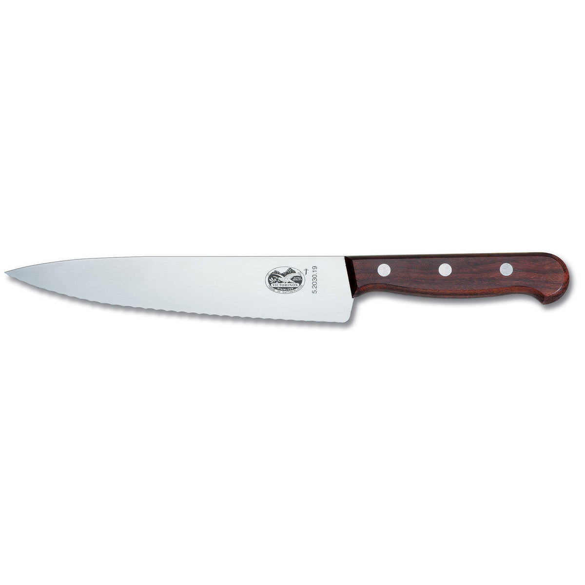 Victorinox Wood Cook's Carving Knife Serrated 22cm (Pine)