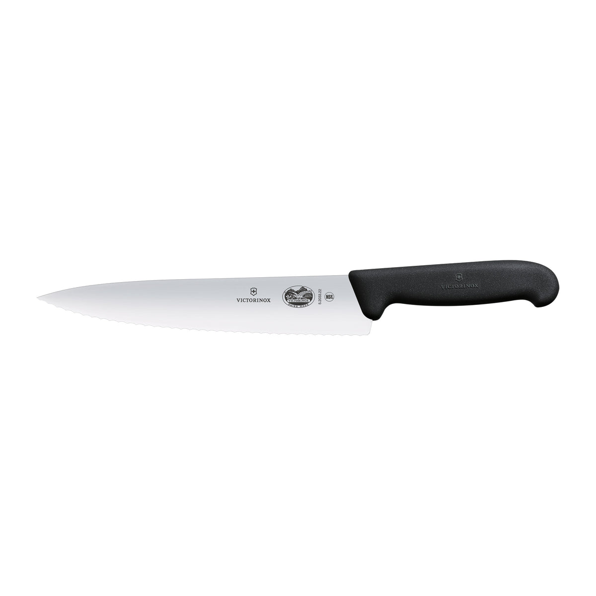 Victorinox Fibrox Carving Knife Serrated 22cm