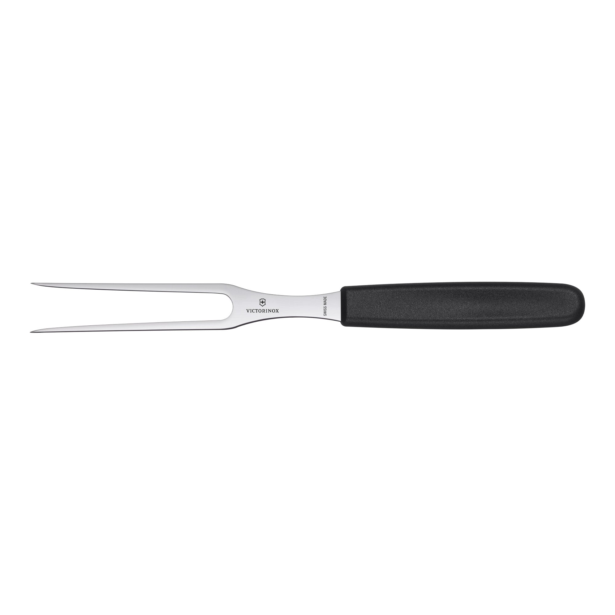 Victorinox Carving Fork,15cm,Flat Tines,Nylon - Black
