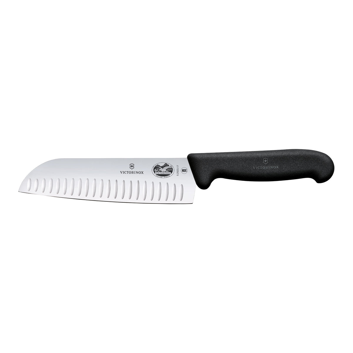 Victorinox Fibrox Santoku Knife Fluted Blade 17cm