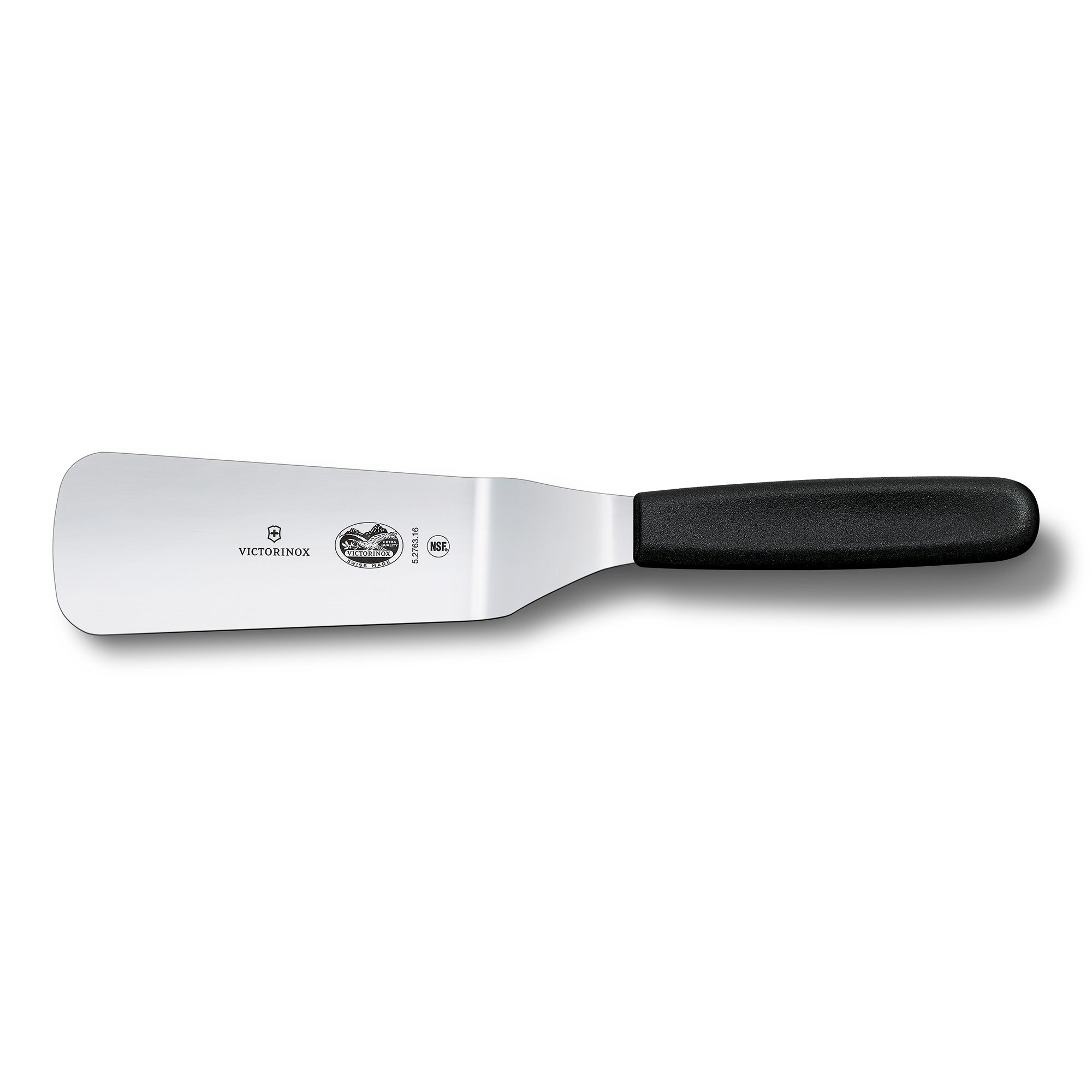 Victorinox Spatula,16cm,Offset Shaped Blade,12cm Spread,- Nylon - Black