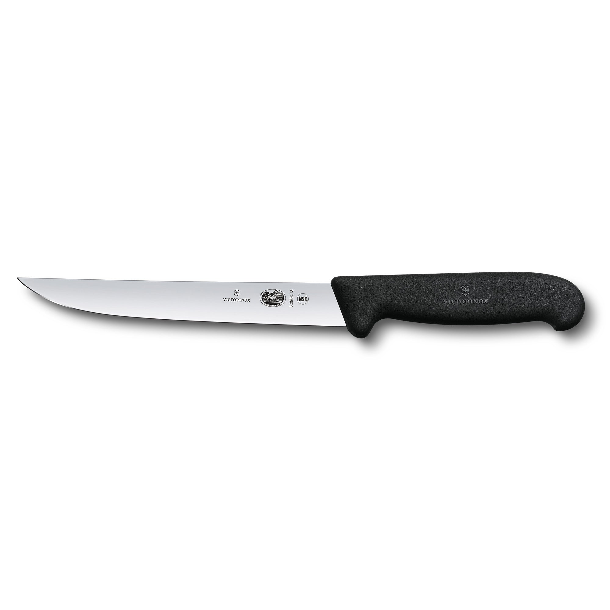 Victorinox Carving Knife,15cm,Narrow Blade,Fibrox - Black