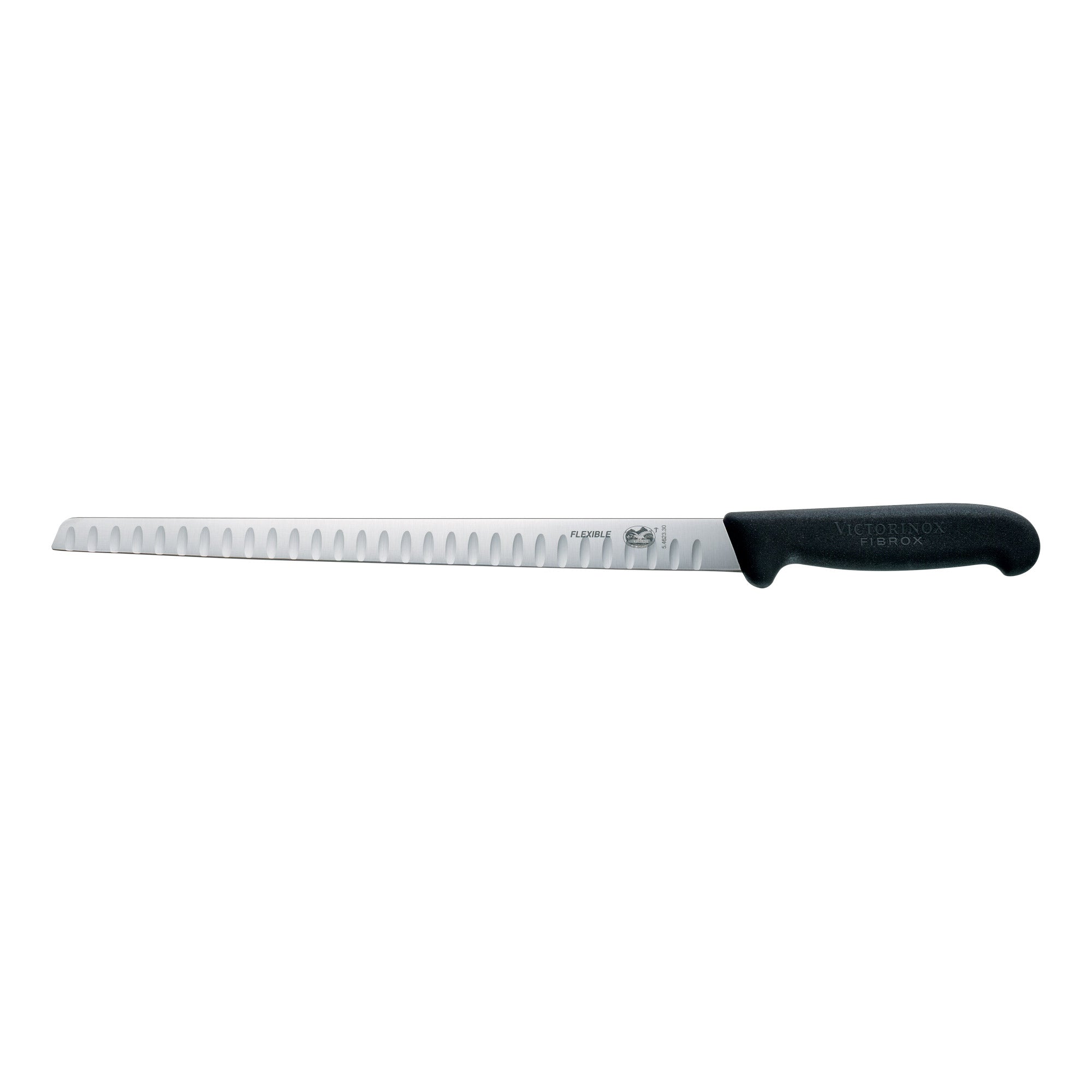 Victorinox Fibrox Salmon Knife, 30cm - Black