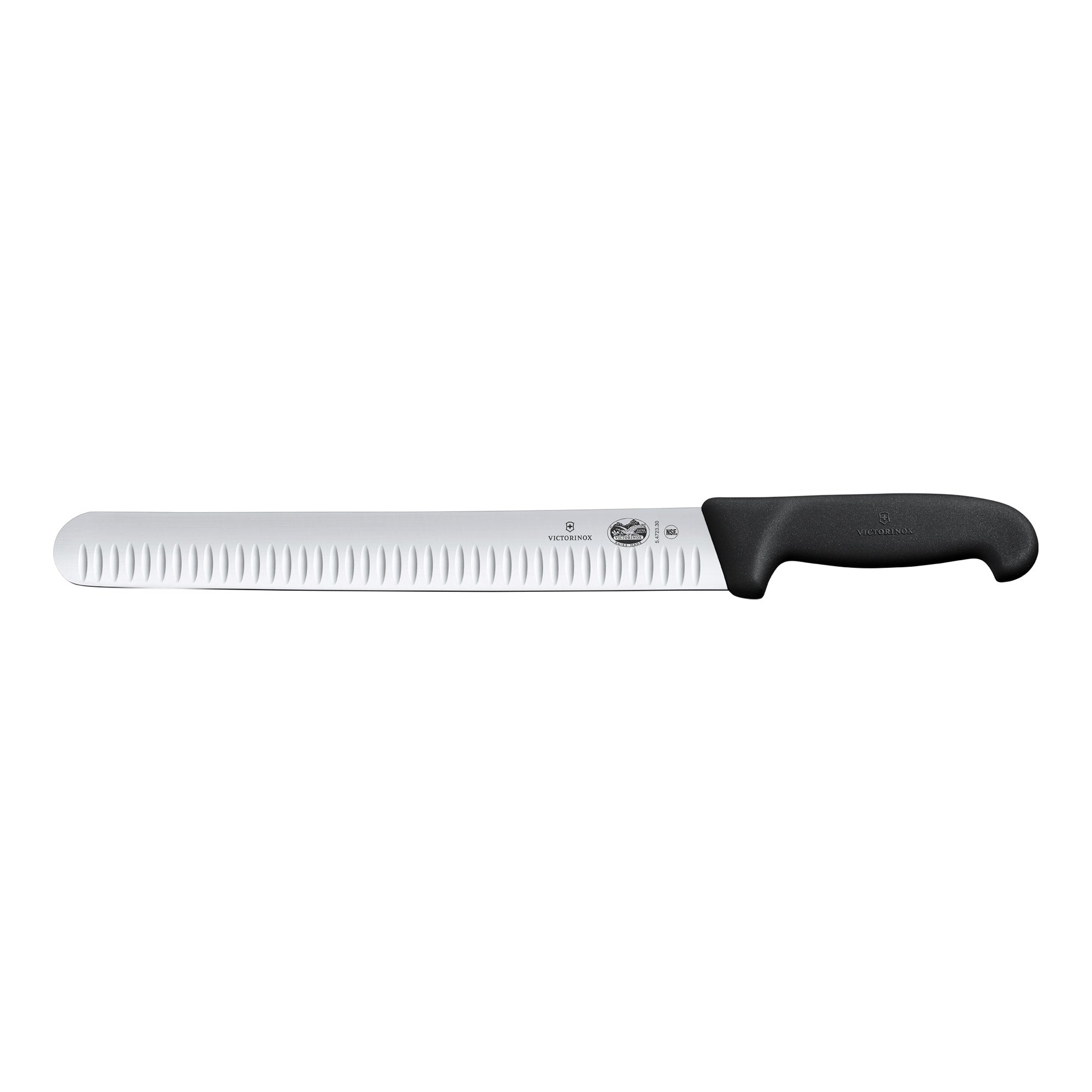 Victorinox Fibrox Salmon Knife, 36cm - Black