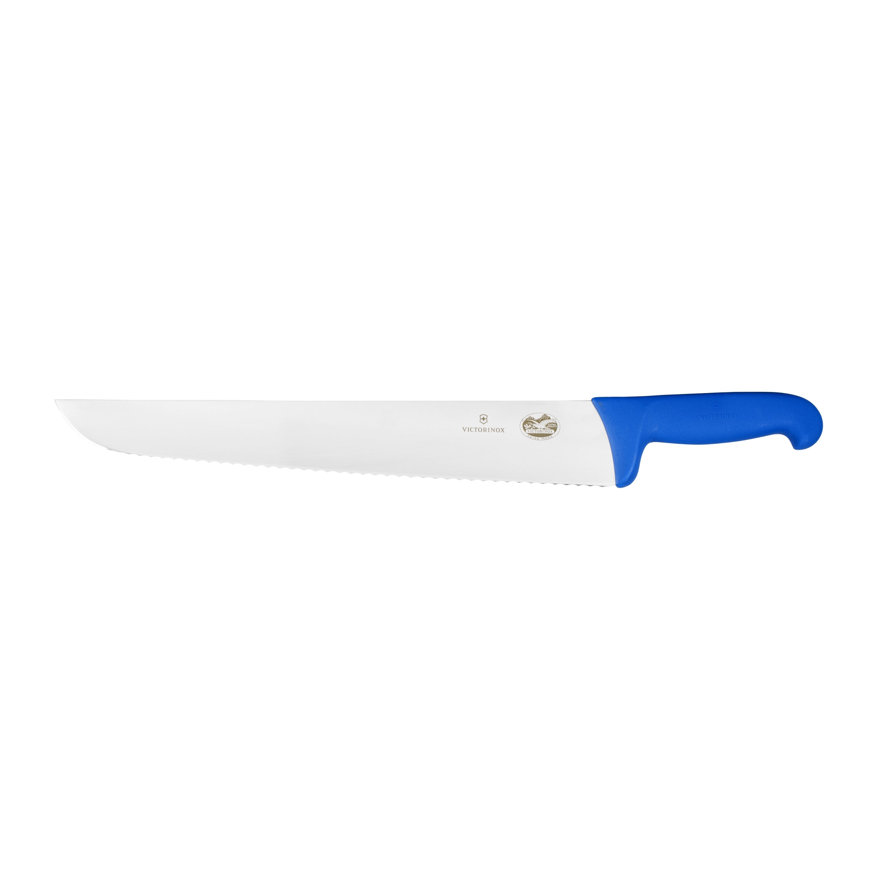 Victorinox Fibrox Tuna Knife Wavy Edge 36cm Blue