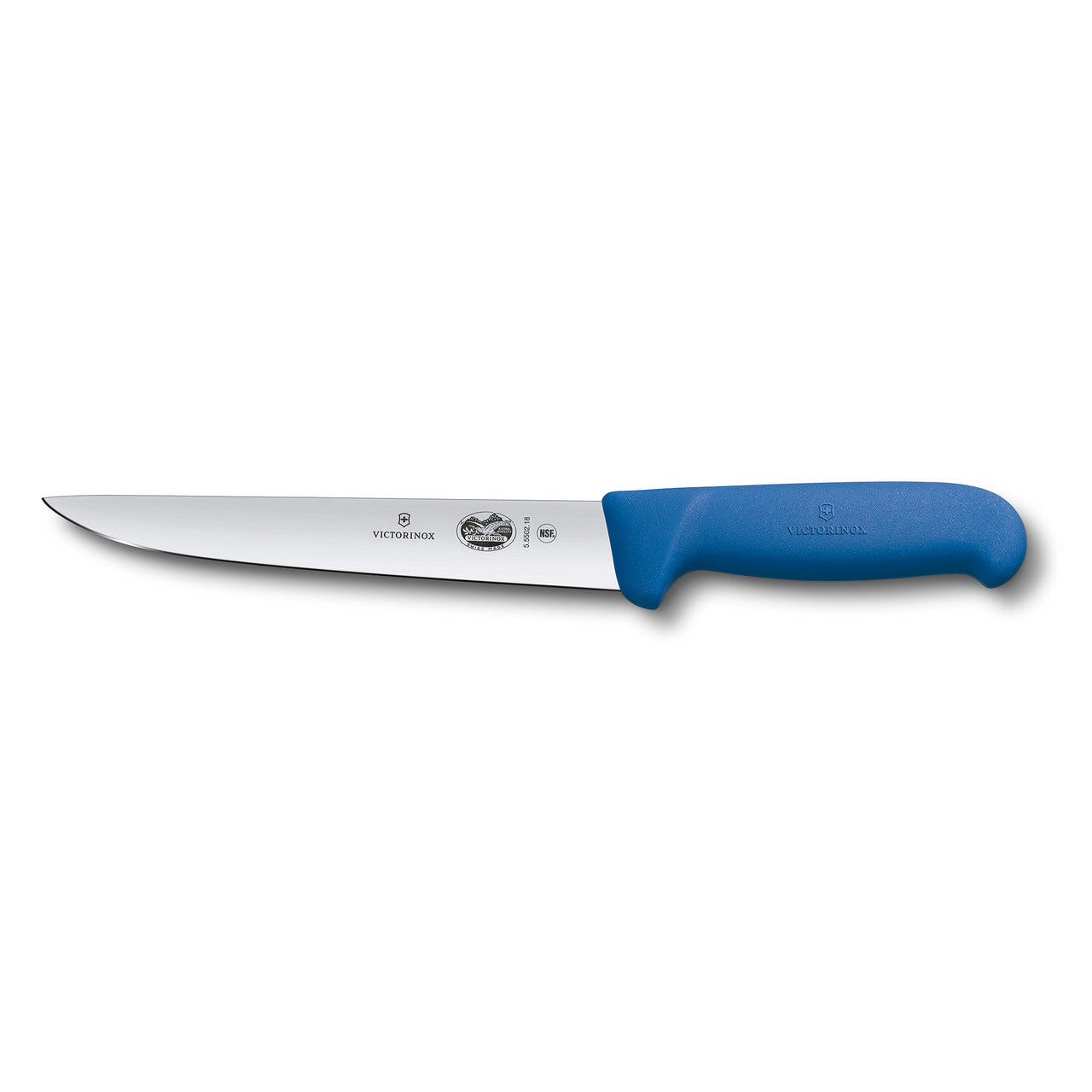 Victorinox Fibrox Sticking Knife, 22cm, Straight Edge - Blue