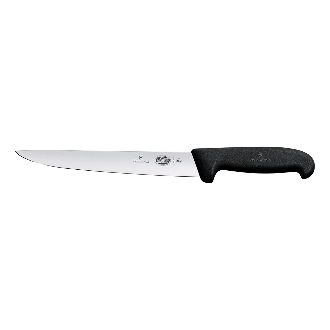 Victorinox Fibrox Sticking Knife, 20cm, Straight Edge - Black