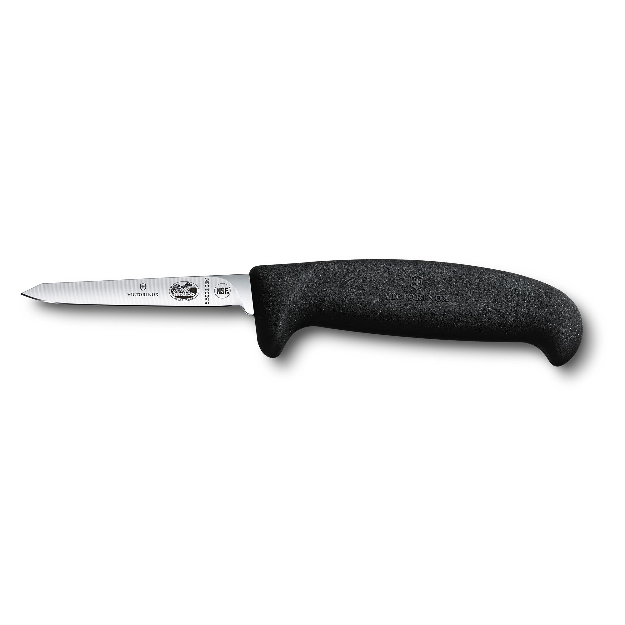 Victorinox Poultry Knife,8cm,Medium Handle,Fibrox - Black