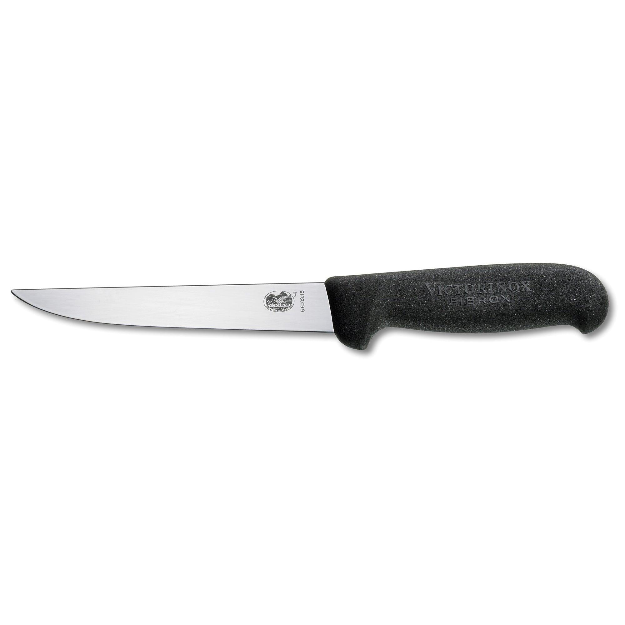 Victorinox Boning Knife,12cm,Straight,Wide Blade,Fibrox - Black