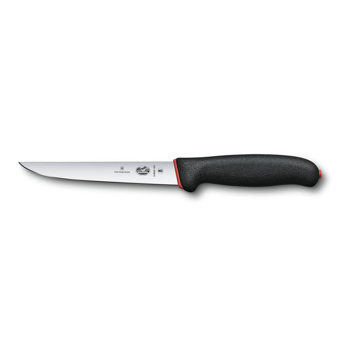Victorinox Dual Grip Boning Knife Straight Edge Wide Blade 15cm
