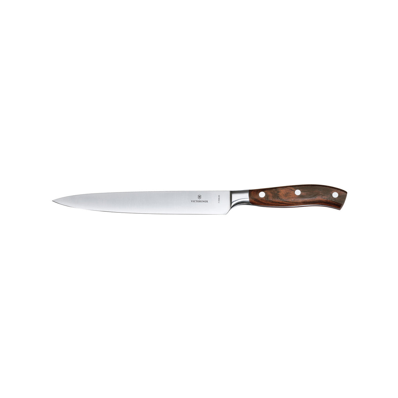 Victorinox Breaking Knife,20cm Curved,Narrow Blade - Wood