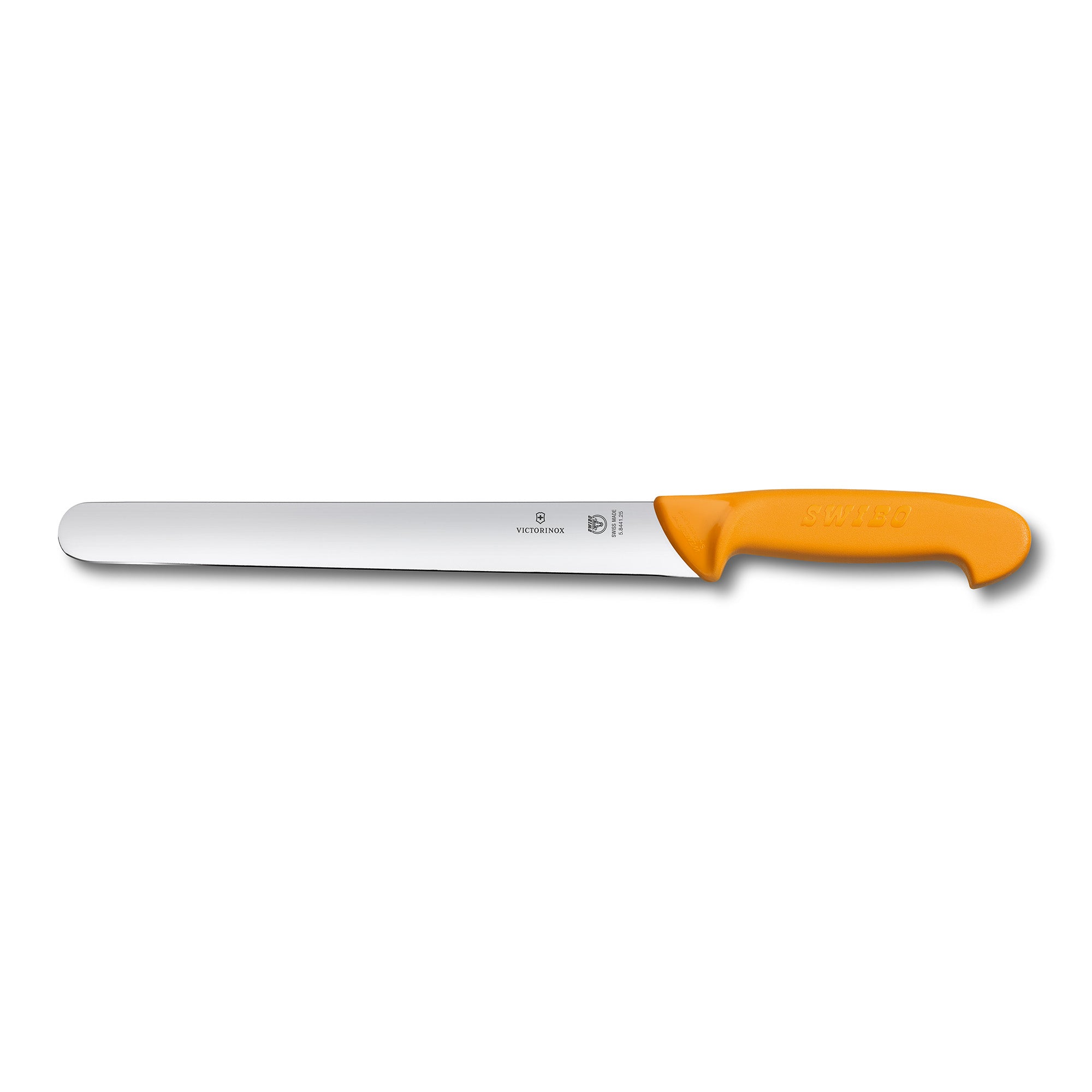 Victorinox Swibo Slicing Knife,30cm Round Blade 30mm width - Yellow