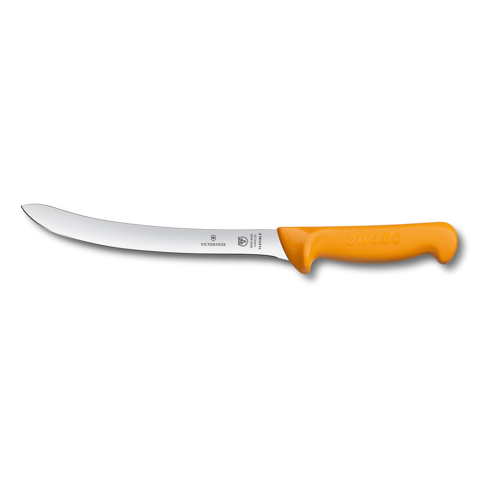 Victorinox 20cm Filleting Knife Curved Flexible Blade - Yellow