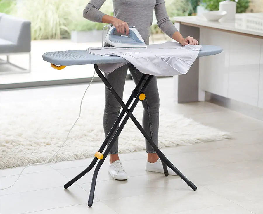 Joseph Joseph Glide Easy-Store Ironing Board - Grey/Yellow
