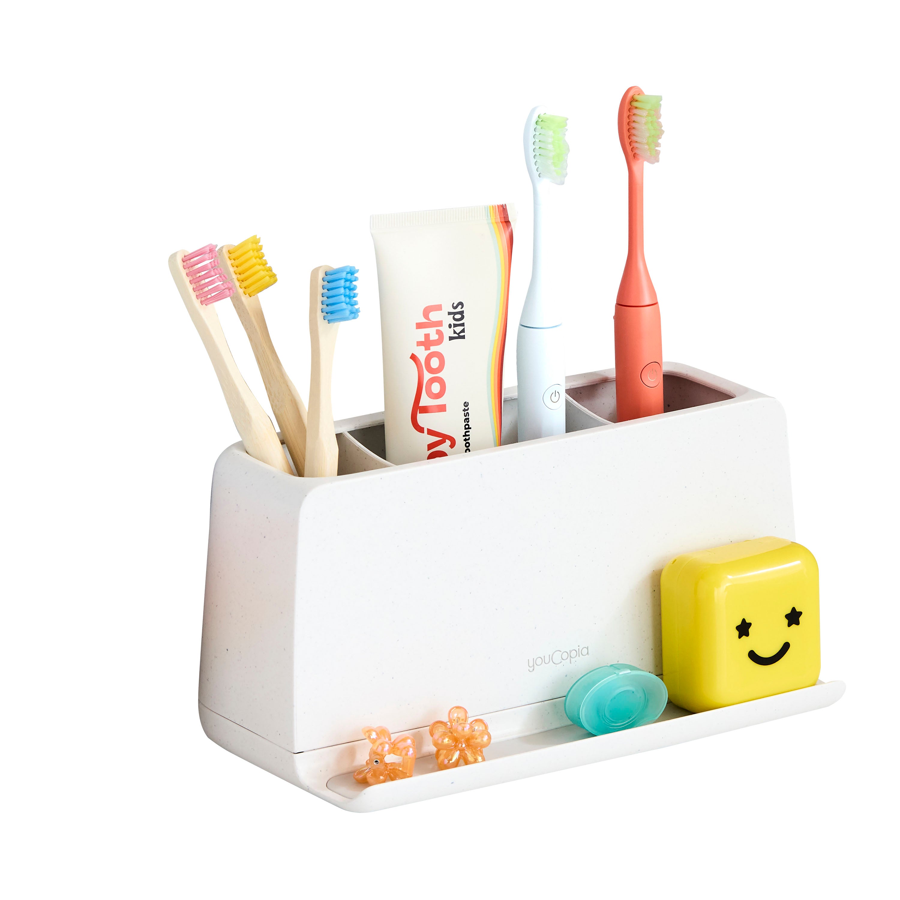 YouCopia The Ledge™ Toothbrush Holder 3-Slot
